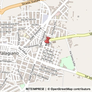 Mappa Via Puglia, 5, 74019 Palagiano TA, Italia, 74019 Palagiano, Taranto (Puglia)