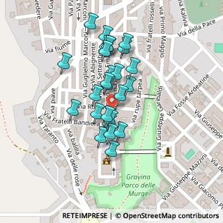 Mappa Corso Vittorio Emanuele, 72029 Villa Castelli BR, Italia (0.09615)