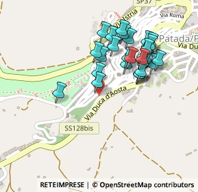 Mappa Via Galileo Galilei, 07016 Pattada SS, Italia (0.24074)