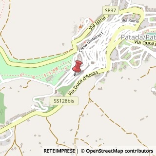 Mappa Via Galileo Galilei, 37, 07016 Pattada, Sassari (Sardegna)