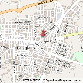 Mappa Viale Stazione, 19/21, 74019 Palagiano, Taranto (Puglia)