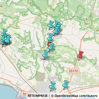 Mappa Viale dei Lecci, 74010 Statte TA, Italia (5.9945)