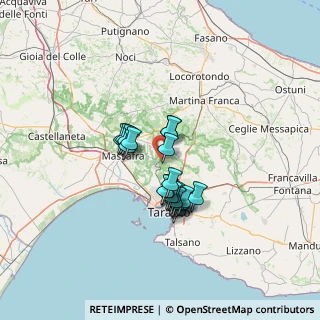Mappa Viale dei Lecci, 74010 Statte TA, Italia (10.2925)
