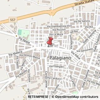Mappa Piazza Vittorio Emanuele, 10, 74019 Palagiano, Taranto (Puglia)