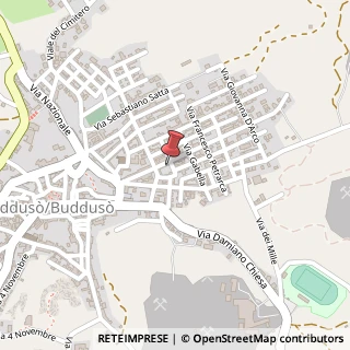 Mappa Corso Regina Elena, 16, 07020 Buddusò, Olbia-Tempio (Sardegna)