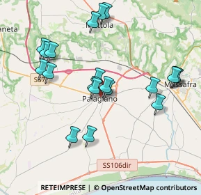 Mappa Corso Vittorio Emanuele, 74019 Palagiano TA, Italia (4.1705)