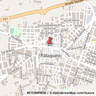 Mappa Contrada Lupini, 74019 Palagiano, Taranto (Puglia)