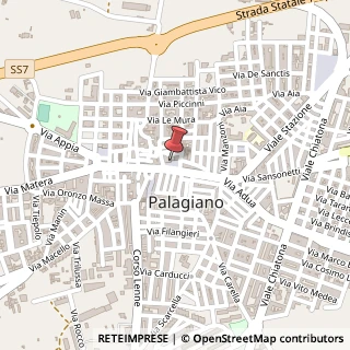Mappa Piazza Vittorio Veneto, 16, 74019 Palagiano, Taranto (Puglia)