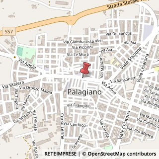 Mappa Corso Vittorio Emanuele, 73, 74019 Palagiano, Taranto (Puglia)