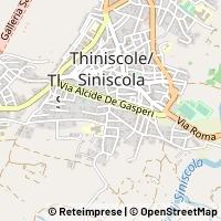 Mapa Siniscola