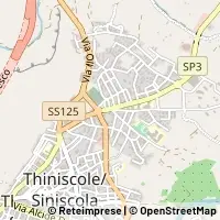 Karte Siniscola