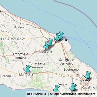 Mappa SS7 Km. 3, 72023 Mesagne BR, Italia (21.92692)