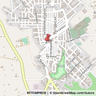 Mappa Via San Giuseppe, 35, 72029 Villa Castelli, Brindisi (Puglia)