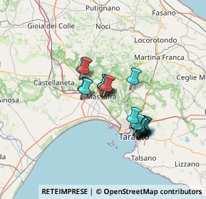 Mappa Via Sandro Pertini, 74016 Massafra TA, Italia (11.441)
