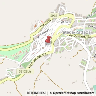 Mappa Via Arborea, 65, 07016 Pattada, Sassari (Sardegna)
