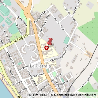 Mappa Via Don Minzoni, 134, 07041 Alghero, Sassari (Sardegna)