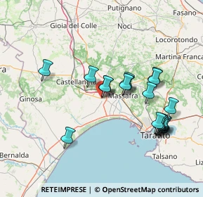 Mappa Via Appia, 74019 Palagiano TA, Italia (15.945)