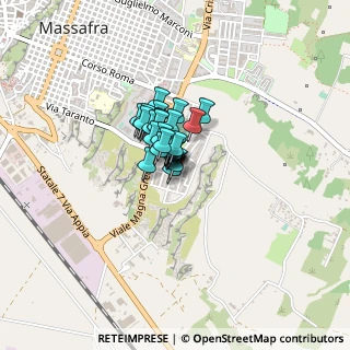 Mappa Via Giovanni Falcone, 74016 Massafra TA, Italia (0.21481)