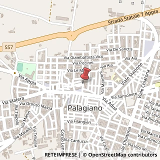 Mappa Vico Masella, 39-3, 74019 Palagiano, Taranto (Puglia)