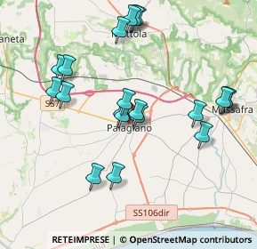 Mappa Vico Masella, 74019 Palagiano TA, Italia (4.159)