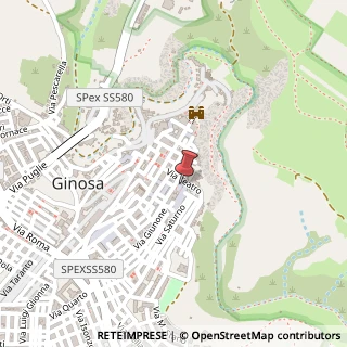 Mappa Viale Pitagora, 6, 74013 Ginosa, Taranto (Puglia)