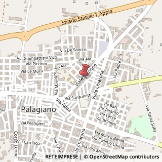 Mappa Viale Stazione, 56, 74019 Palagiano, Taranto (Puglia)