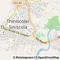 Mapa Siniscola