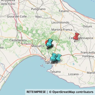 Mappa Viale dei Pini, 74010 Statte TA, Italia (8.54182)
