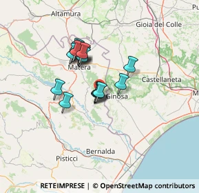 Mappa Contrada Tocolante Di Murgia, 75024 Montescaglioso MT, Italia (10.71722)