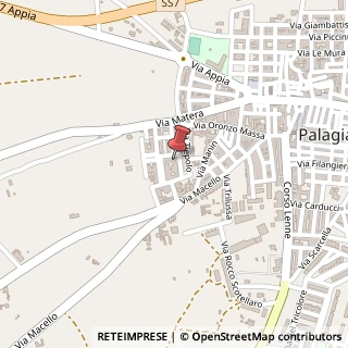 Mappa Via Tintoretto, 29, 74019 Palagiano, Taranto (Puglia)