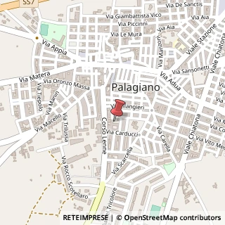Mappa Via Imbriani, 40, 74019 Palagiano, Taranto (Puglia)