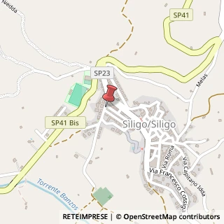 Mappa Via Aldo Moro, 1, 07040 Siligo, Sassari (Sardegna)