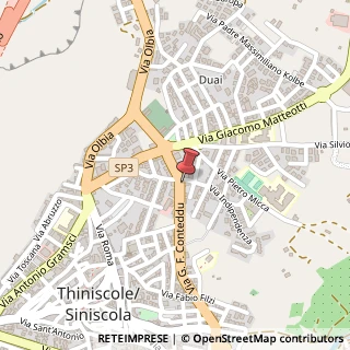 Mappa 08029 Siniscola Nu, 08029 Siniscola, Nuoro (Sardegna)