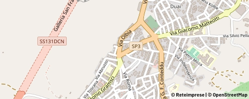 Mappa Siniscola