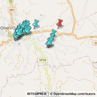Mappa Regione Monte Ini, 07014 Ozieri SS, Italia (1.27778)