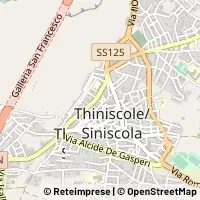 Kaart Siniscola