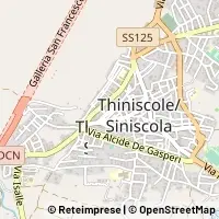 خريطة Siniscola