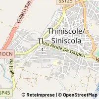 Hartă Siniscola