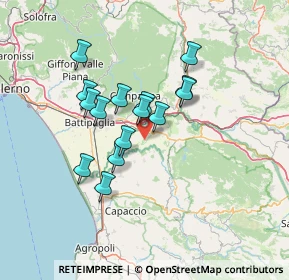 Mappa Via Casa Fondata, 84028 Serre SA, Italia (11.93333)