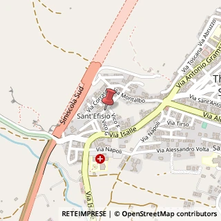Mappa Via Gennargentu, 5, 08029 Orosei, Nuoro (Sardegna)