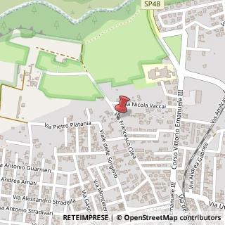 Mappa Via Francesco Cilea, 34, 74010 Statte, Taranto (Puglia)