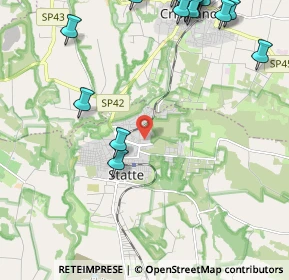 Mappa Via Teatro Massimo, 74010 Statte TA, Italia (3.448)