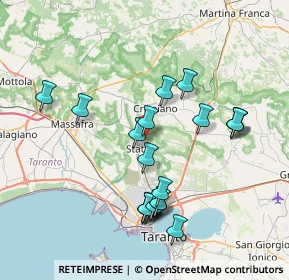 Mappa Via Teatro Massimo, 74010 Statte TA, Italia (8.0725)