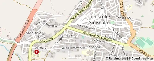 Mappa Siniscola