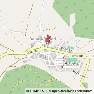 Mappa Via Marongiu, 5, 07040 Banari, Sassari (Sardegna)