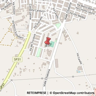 Mappa Via Vittorio Bachelet, 2, 74019 Palagiano, Taranto (Puglia)
