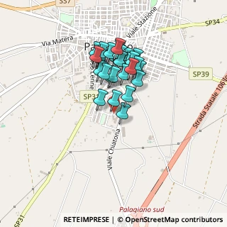 Mappa Via Vittorio Bachelet, 74019 Palagiano TA, Italia (0.38276)