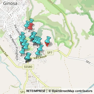 Mappa Via Caduti di Nassiriya, 74013 Ginosa TA, Italia (0.494)