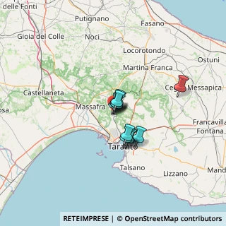 Mappa Via Andrea Gabrieli, 74010 Statte TA, Italia (8.01182)