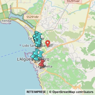 Mappa Via Il Carmine, 07041 Alghero SS, Italia (1.45611)